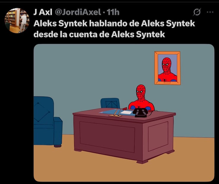 Comentarios al post de Aleks Syntek (Vía: X)