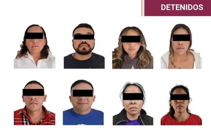 Suman 8 detenidos de "Los Palmitos", que atracan casas en Coyoacán y MH 