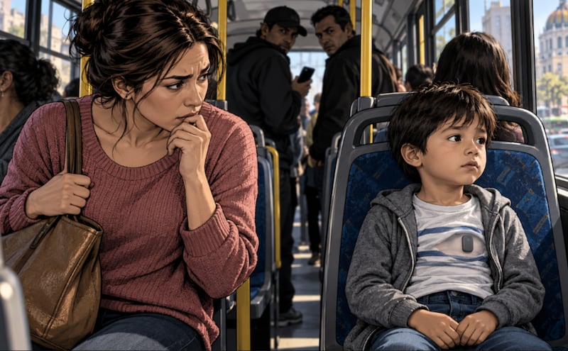 ¿Has visto a un niño perdido en el camión? Tiktoker alerta por nuevo engaño para extorsionar