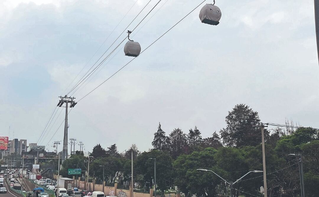 Pruebas en Línea 3 del Cablebús Santa Fe - Los Pinos, para su apertura en Septiembre 