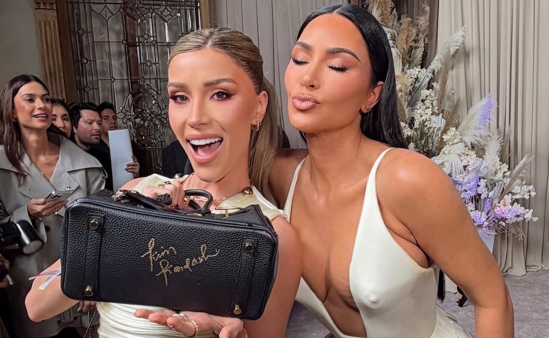 Priscila Escoto y Kim Kardashian (Vía: Redes)