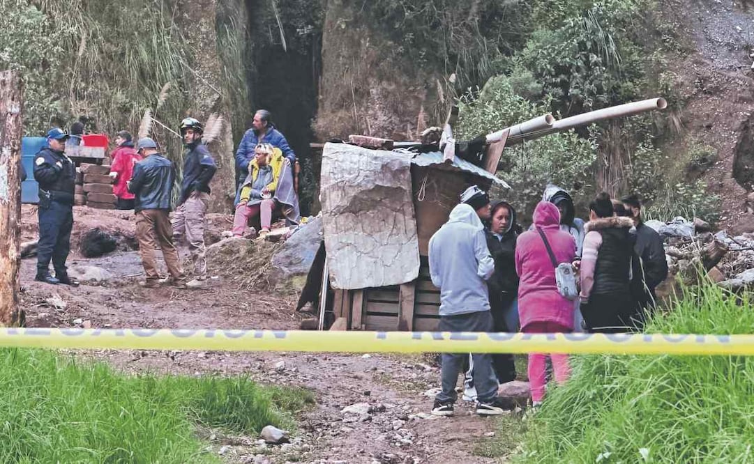 Niño muere en deslave de Cuajimalpa. Foto: (Osmar Alvarado)
