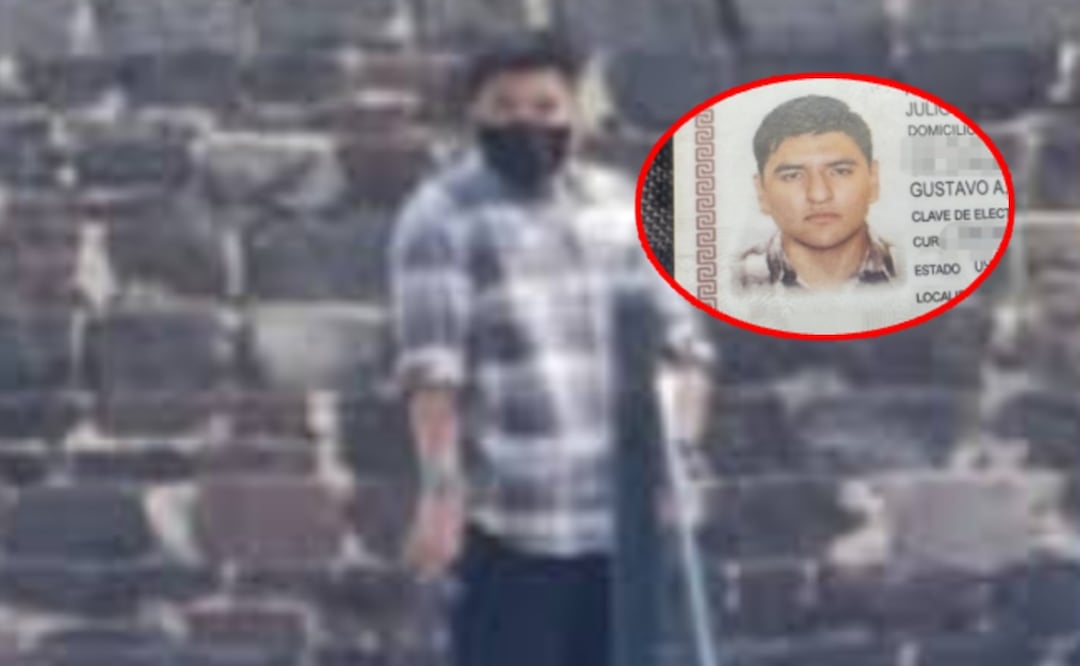 INE del tirador de Teotihuacan (Foto: X)