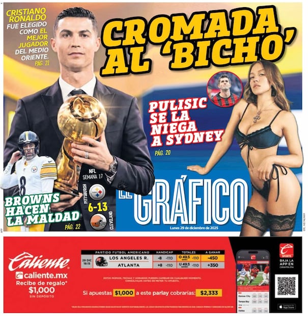 Portada El Gráfico | Lunes 29 de Diciembre de 2025