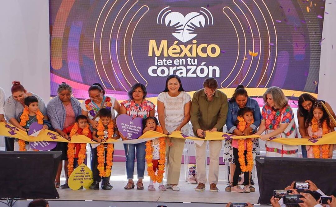 Secretaría del Bienestar y Fundación Teletón inauguran CRIT, en Montaña de Guerrero