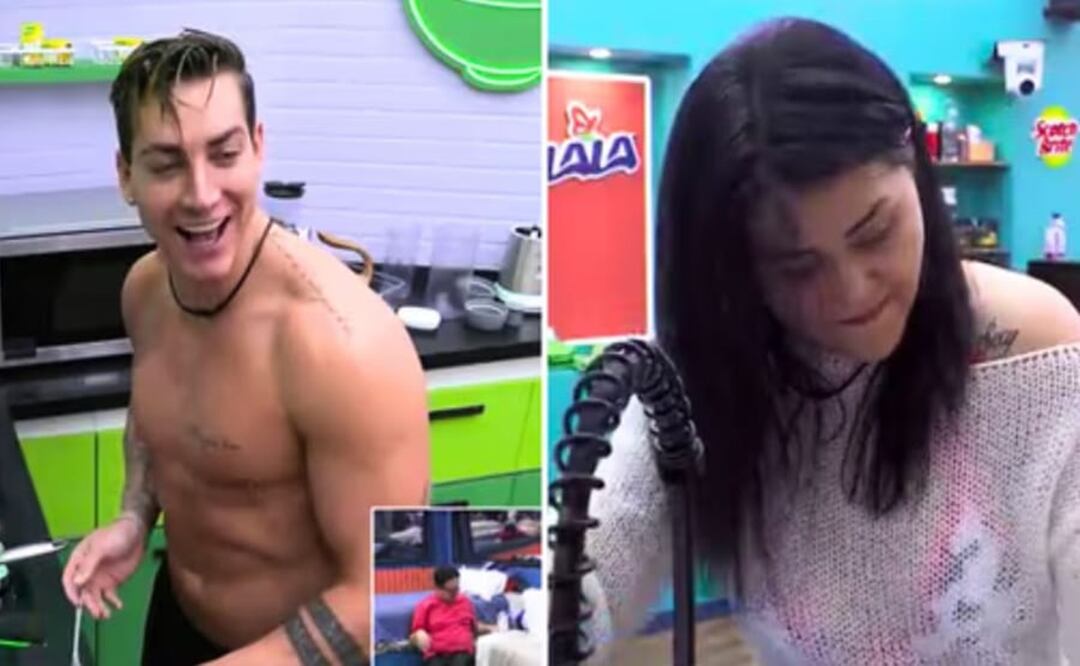 LCDLFMX2: Agustín pasa la noche con Gomita pero ni piojito le quiso hacer, como a Gala Montes