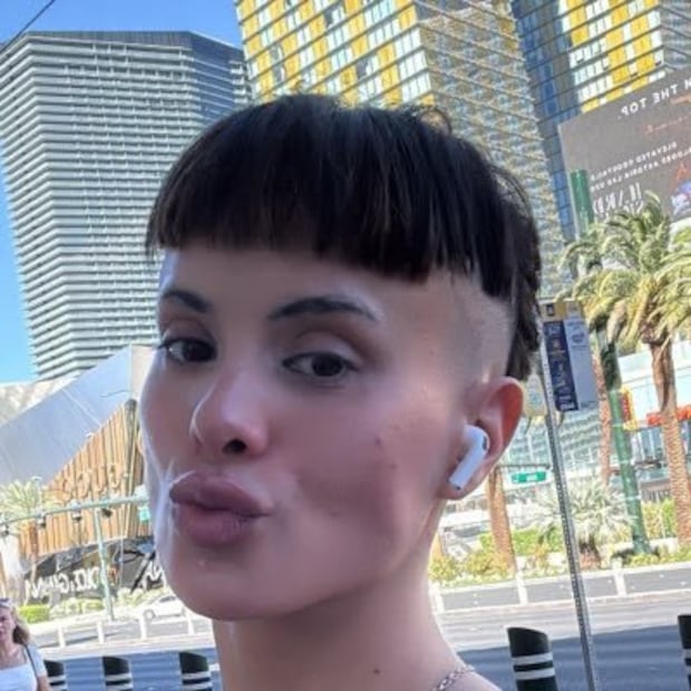 Gala Montes y su nuevo corte de cabello (Vía: X)