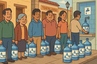 Agua del Bienestar: Garrafón de 20 litros pagando solo 5 pesitos ¿Dónde y cómo conseguirla?