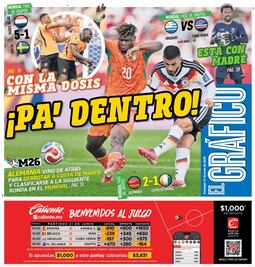 Portada El Gráfico | Domingo 21 de Junio de 2026