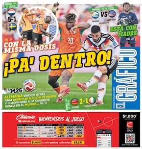 Portada El Gráfico | Domingo 21 de Junio de 2026