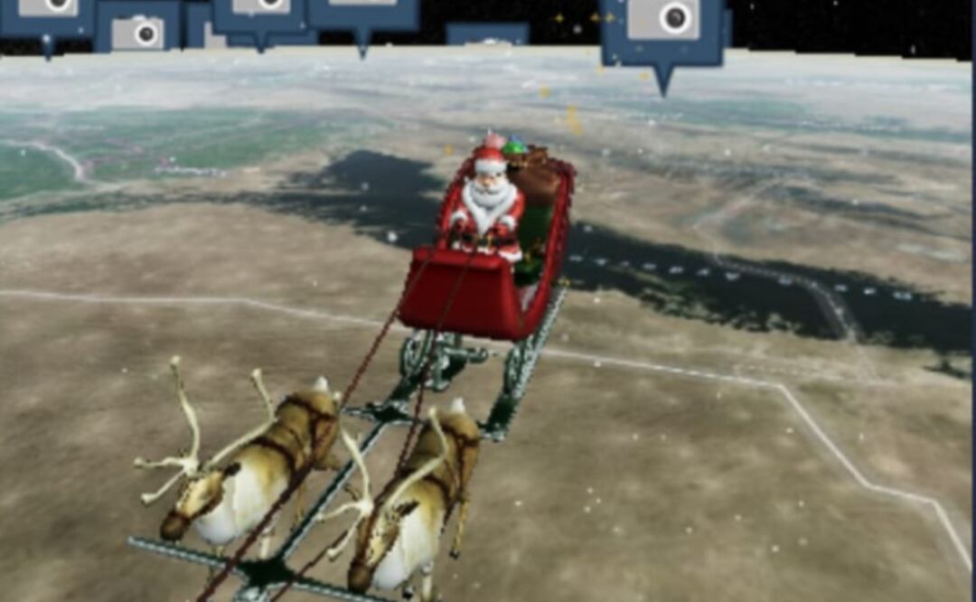 Mapa interactivo de Santa Claus: Sigue su viaje por el mundo en TIEMPO REAL