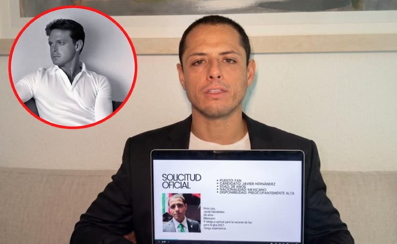 ¡La quiere GRATIS! Javier “Chicharito” Hernández lanza interesante propuesta a Luis Miguel