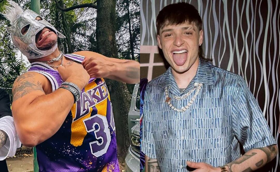 Se le suelta la lengua a Peso Pluma con el Escorpión Dorado, le revela cositas de su novia