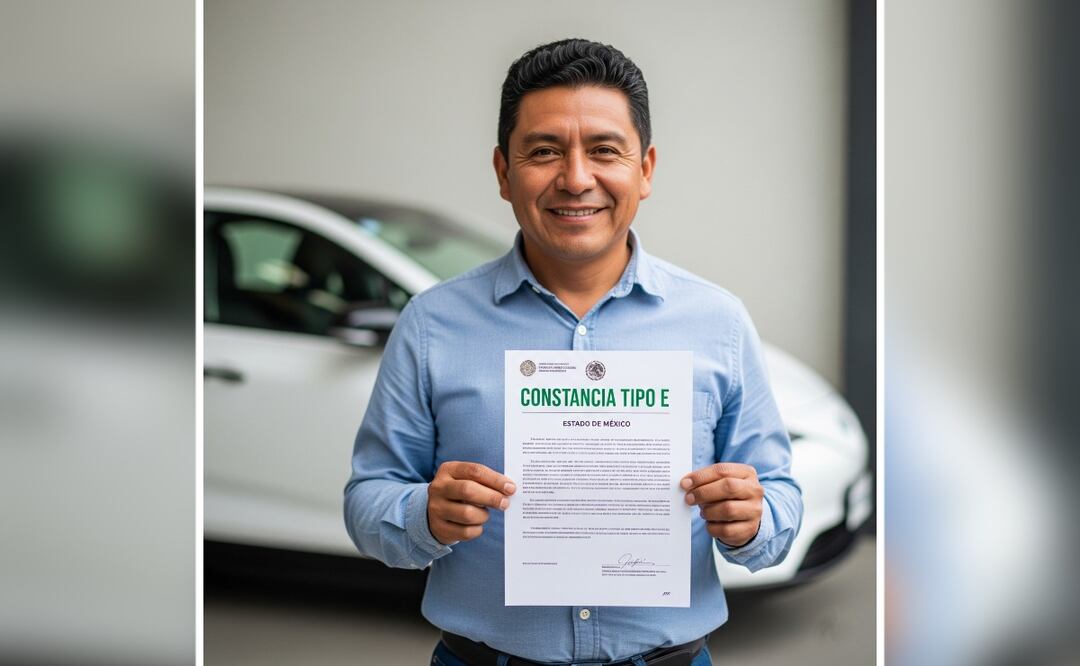 Imagen ilustrativa: IA (Exenta verificación vehicular para siempre con la Constancia Tipo E ¿cómo tramitarla en Edomex?)