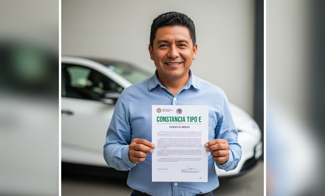 Imagen ilustrativa: IA (Exenta verificación vehicular para siempre con la Constancia Tipo E ¿cómo tramitarla en Edomex?)