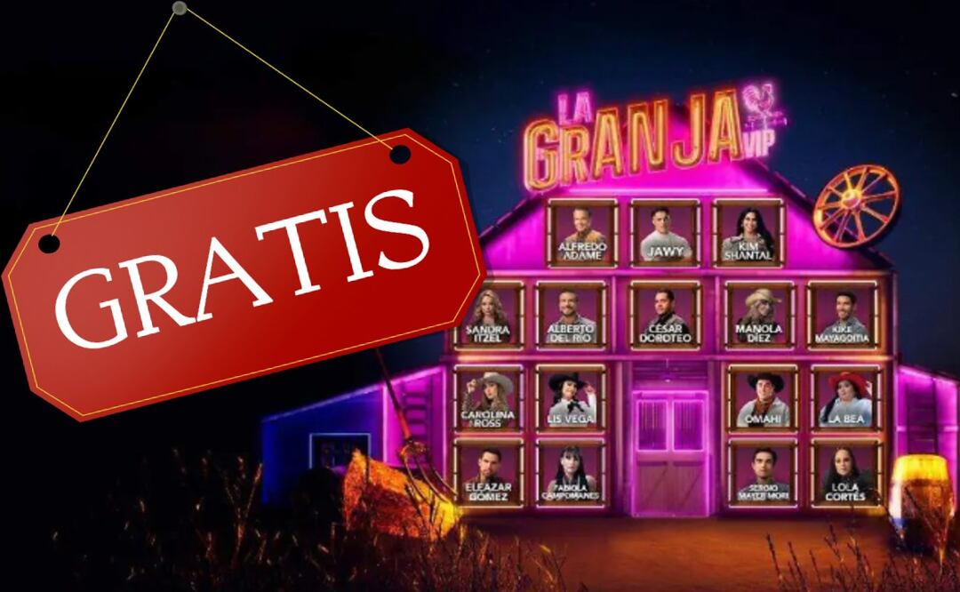 ¿Dónde ver La Granja VIP gratis? (Foto: Especial)