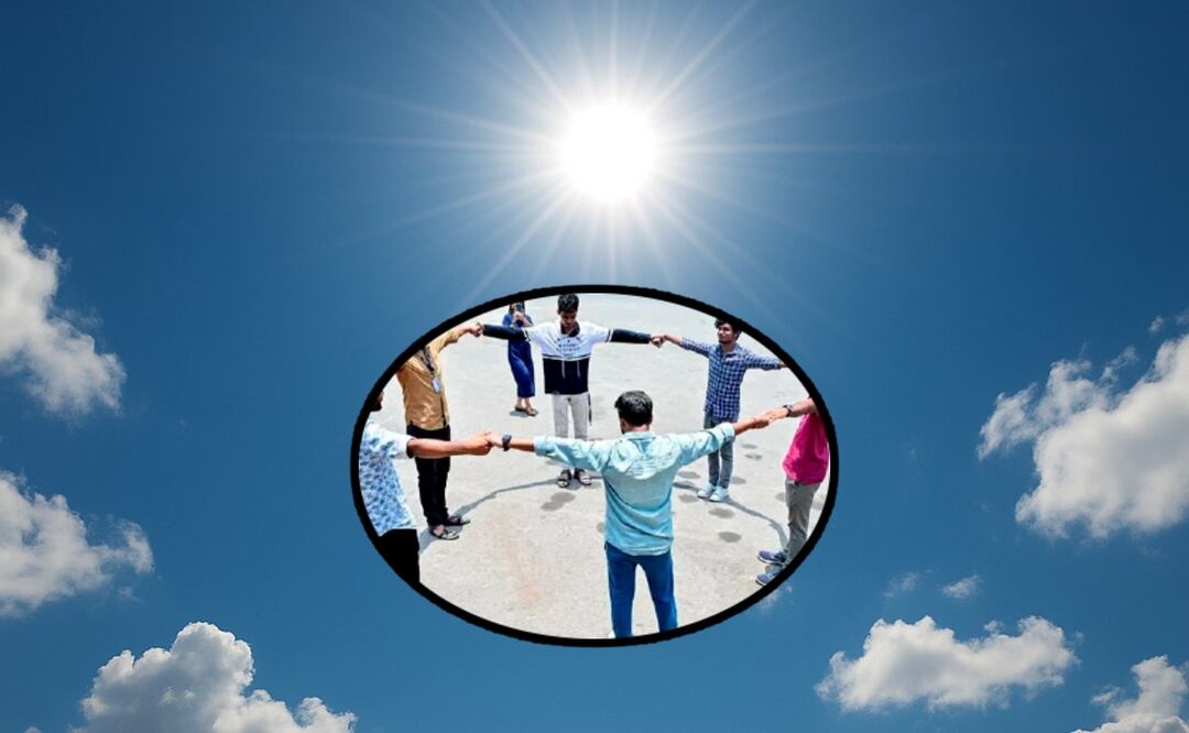 Sol en Senit (Foto: Creada con IA)