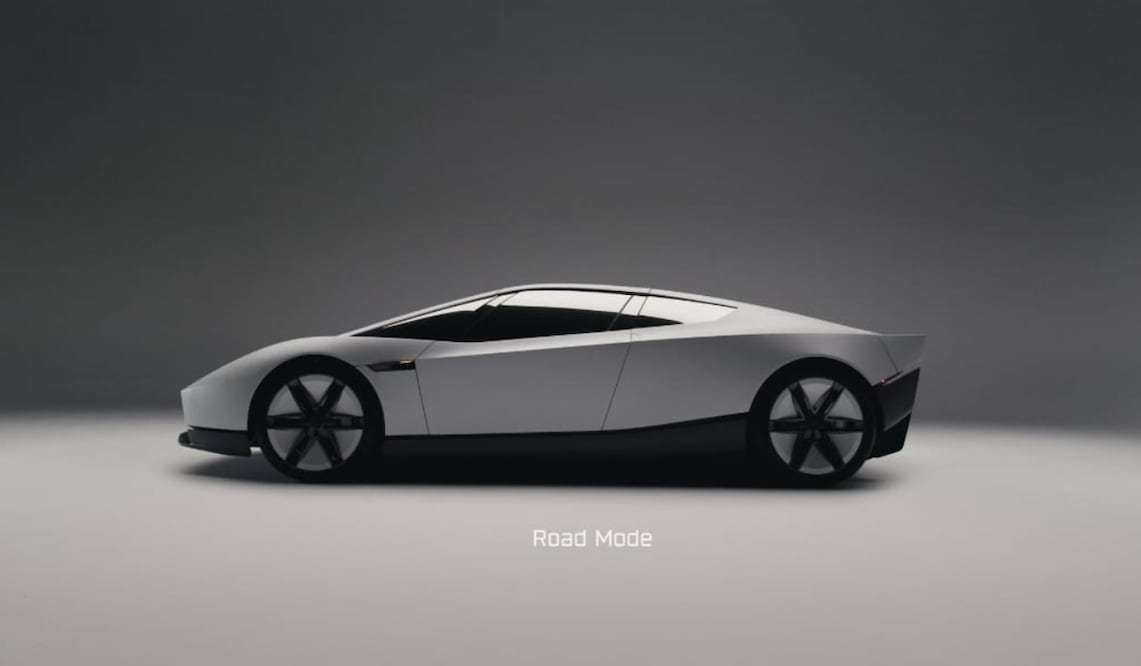 Tesla presenta su auto volador: ¿cómo funciona el nuevo Roadster de Elon Musk? (Foto: X)