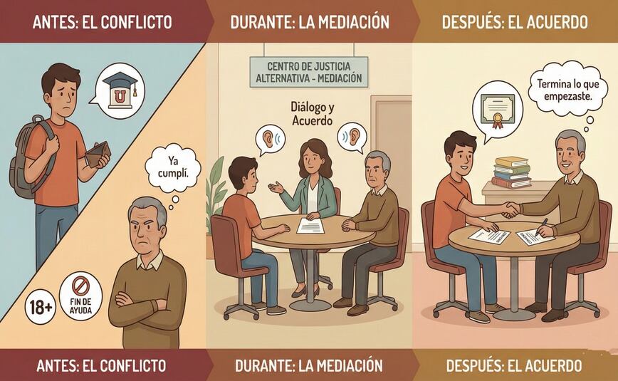 ¿Pensión alimenticia a mayores de 18 años? Así puedes solicitarla si estudias
Imagen: IA
