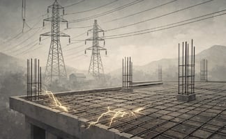 Dos 'maistros' se electrocutan al tocar con una varilla un cable de alta tensión