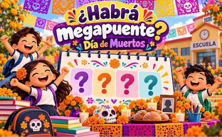 ¿Habrá megapuente escolar por el Día de Muertos? Esto dice el calendario de la SEP