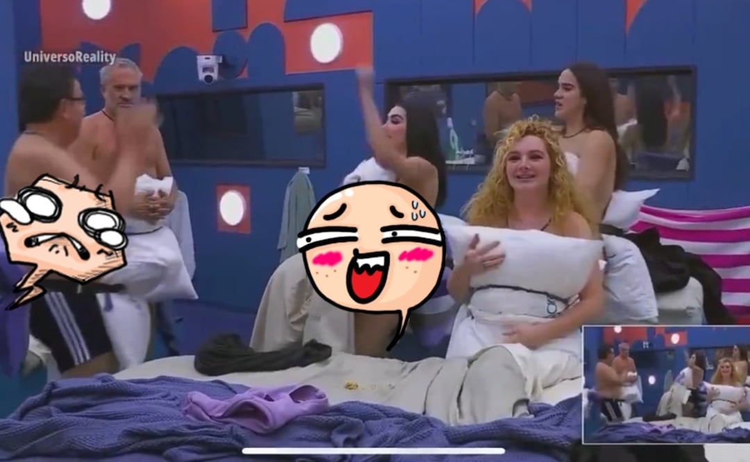 LCDLFM: Cuarto mar arma fiesta de almohadas y son censurados