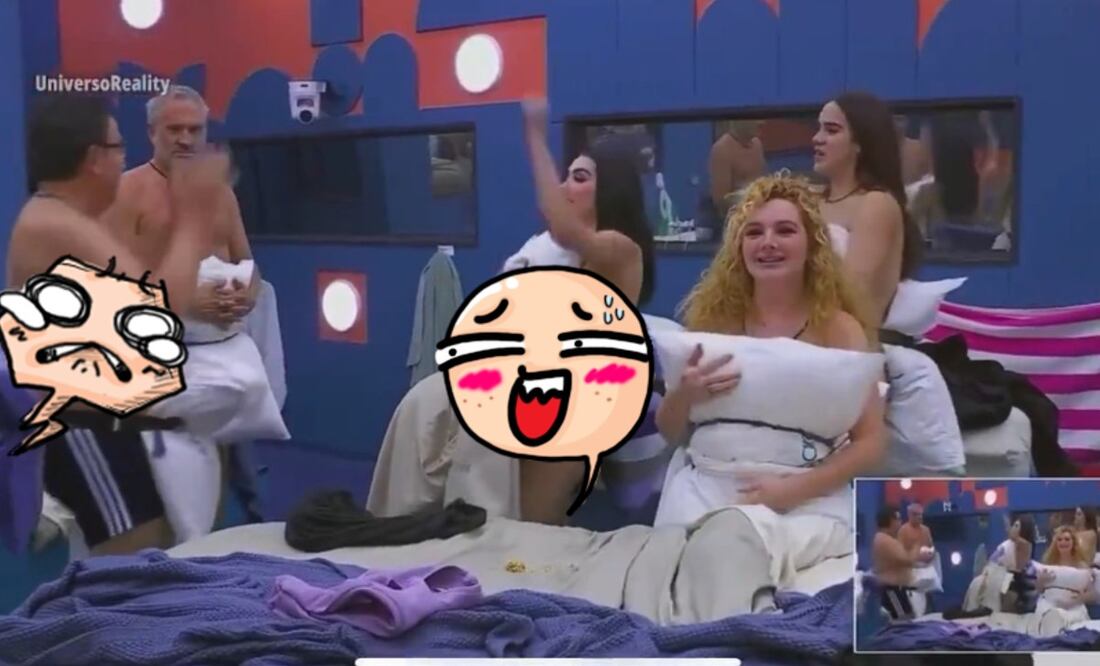 LCDLFM: Cuarto mar arma fiesta de almohadas y son censurados