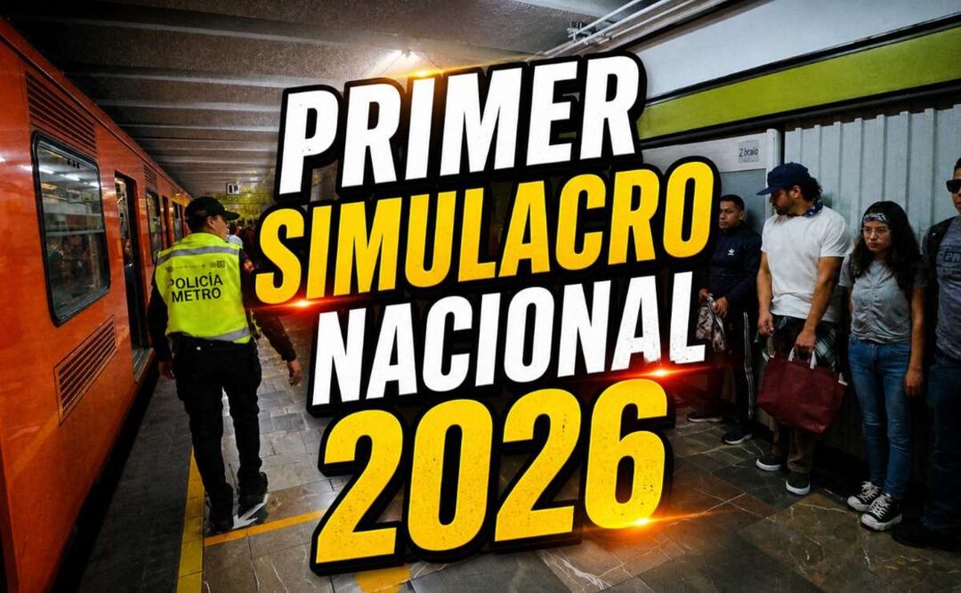¿Qué hacer en el Metro CDMX durante el simulacro de este miércoles 6 de mayo? Guía para usuarios. Foto: (Especial)