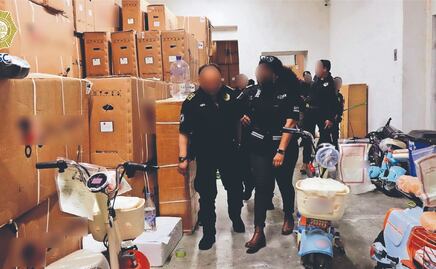 Aseguran 503 vehículos eléctricos sin papeles en el Centro de la CDMX: Valen 17 millones