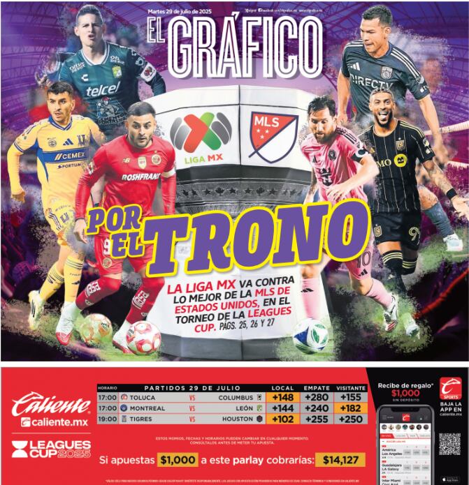 Portada El Gráfico | Martes 29 de julio 2025