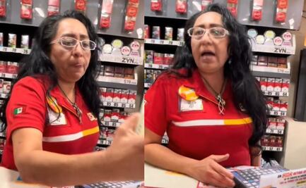 VIDEO: “Lady Oxxo” agrede a morrito por echarse un traguito antes de pagar ¿es ilegal?