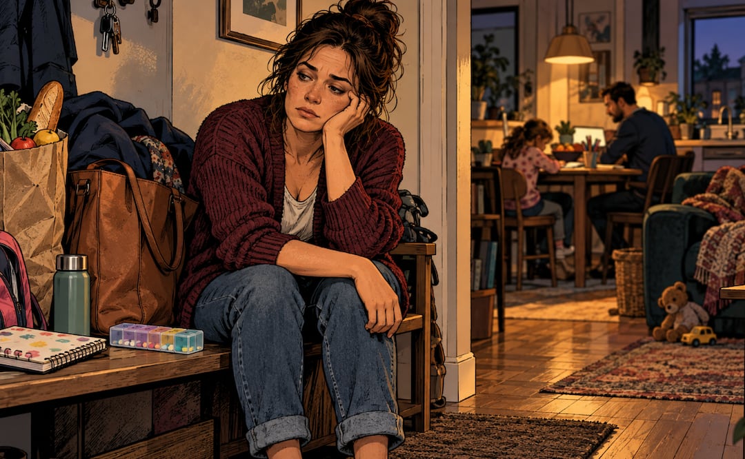 ¿Cómo hacerle para volver a sentirme mujer y no la administradora de toda la familia? (Foto: Creada con IA)