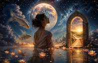 Luna en Piscis: El mensaje espiritual que te ayudará a soltar lo que ya no vibra contigo