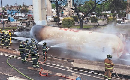 Casquete de pipa que explotó en Puente de La Concordia se fracturó por choque, indica Fiscalía CDMX