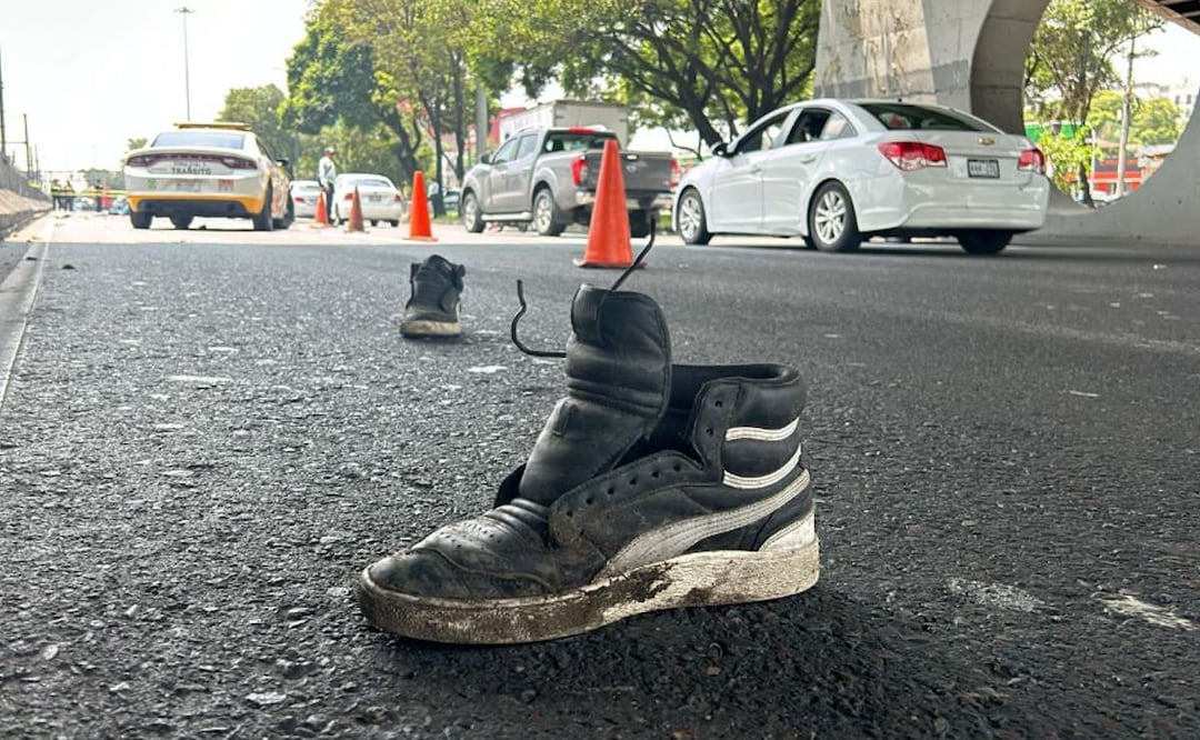 Accidente en calzada Ignacio Zaragoza: Motociclista e indigente pierden la vida