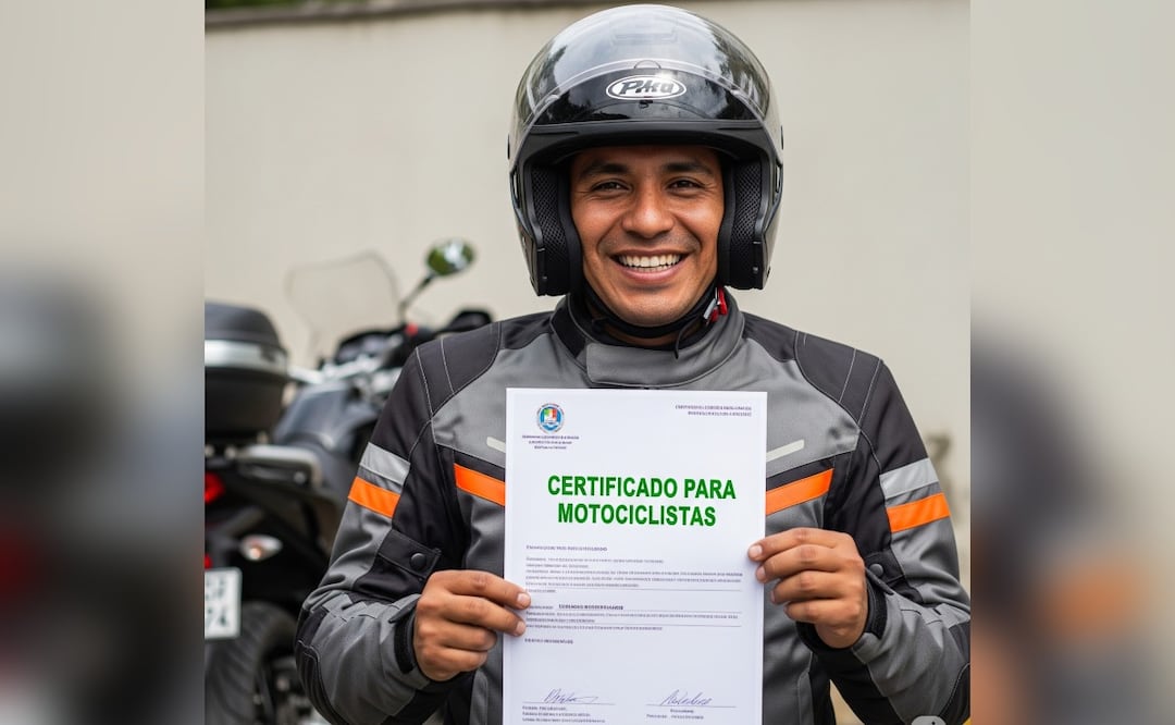 Imagen ilustrativa: IA (¿Cómo obtener el certificado de manejo de motocicleta en Edomex y por qué es necesario?)