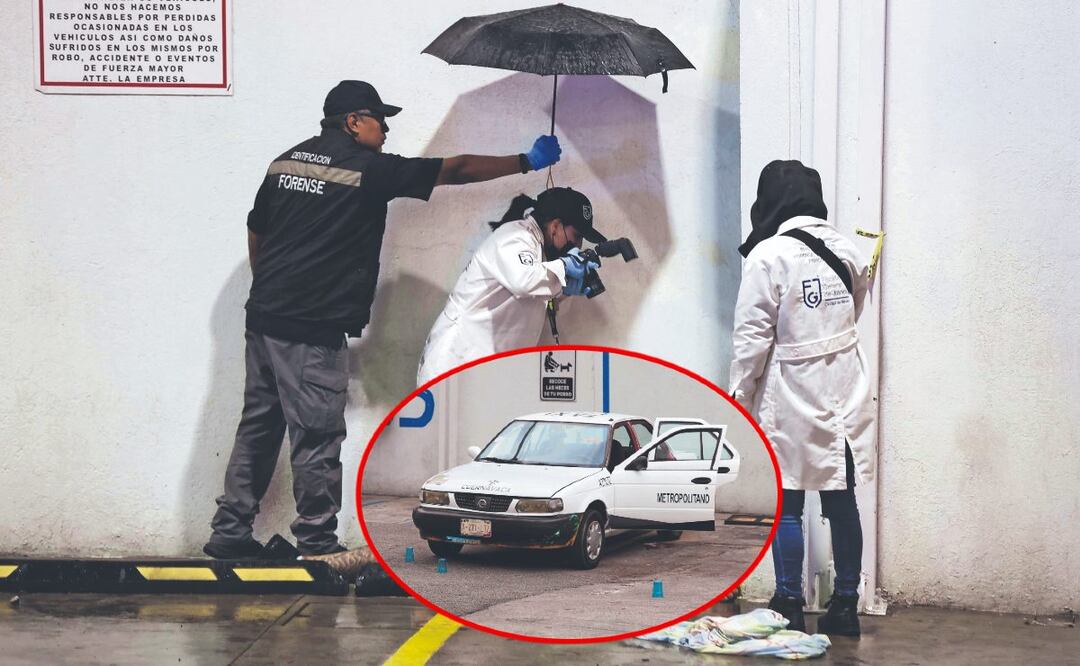 Balacera en la México-Cuernavaca (Foto: Valente Rosas)