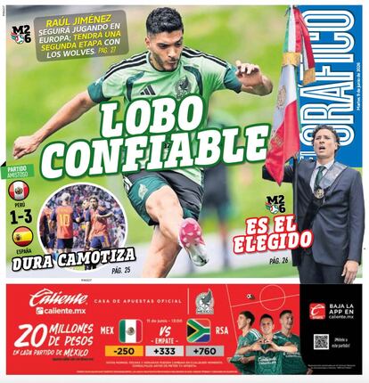 Portada El Gráfico | Martes 9 de Junio de 2026