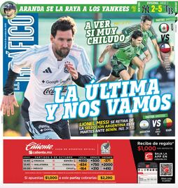 Portada El Gráfico | Martes 6 de Octubre de 2026