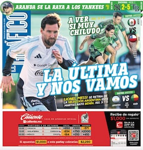 Portada El Gráfico | Martes 6 de Octubre de 2026