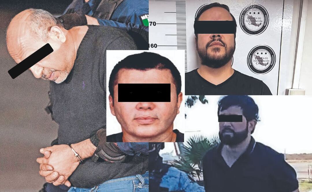 Narcos extraditados (Fotos: Especiales)