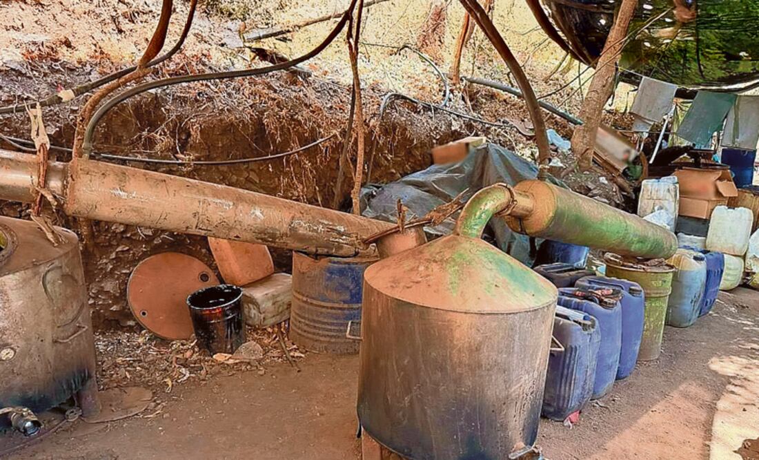 Narcolaboratorios (Foto: Especial)