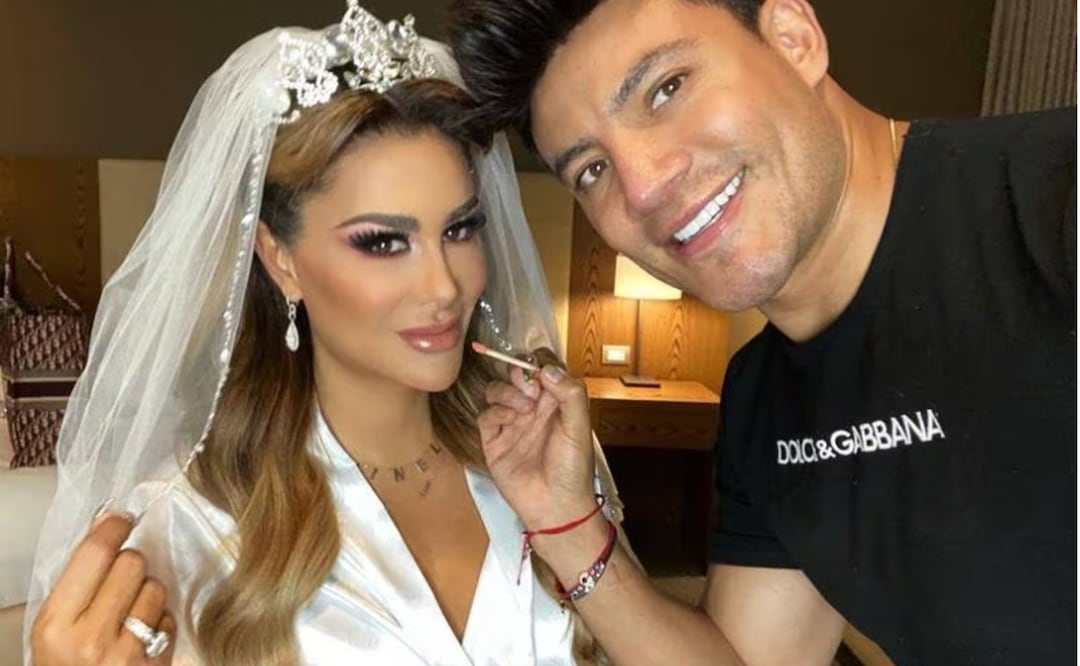 ¡En secreto! Ninel Conde se casó con millonario 17 años menor que ella