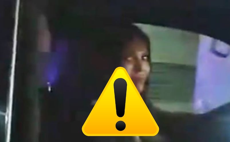 VIDEO: Captan a diputada Diana Sánchez Barrios ignorando el semáforo y agrediendo a un ciclista