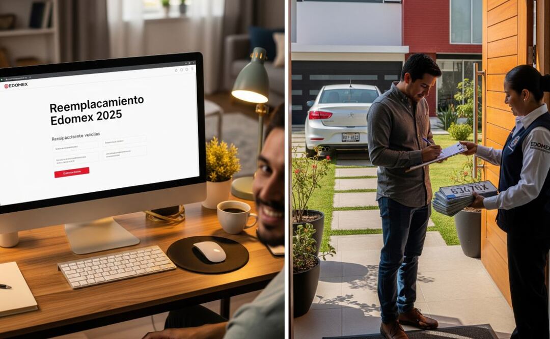 Imagen ilustrativa: IA (Reemplacamiento Edomex 2025: ¿Cómo realizarlo en línea y desde la comodidad de la casa?)