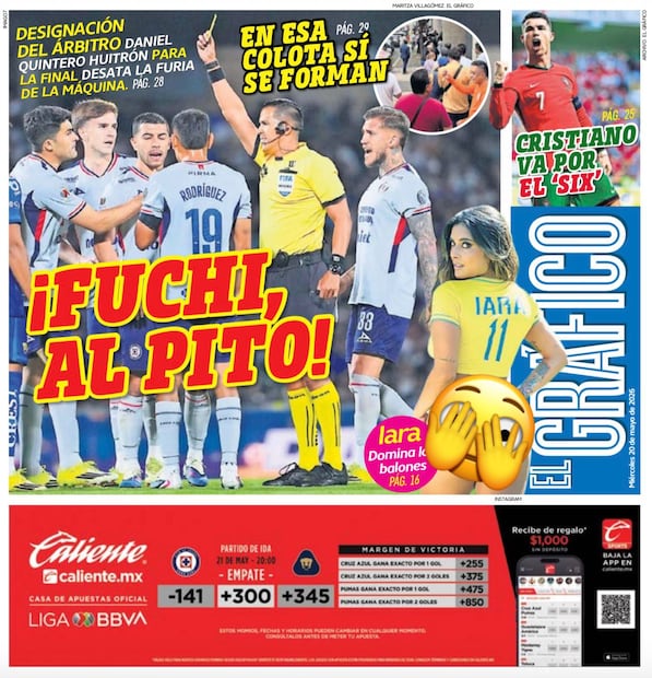 Portada El Gráfico | Miércoles 20 de Mayo de 2026