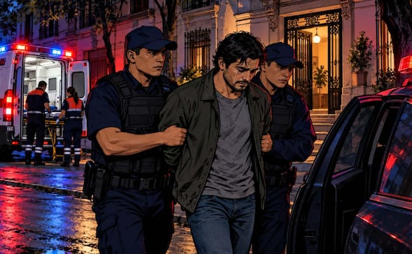 ¡Por defender a su hermana! Se le pasa la mano y mata a trancazos a su cuñado, en la Roma