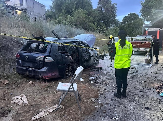Explota coche cargado de pirotecnia durante fiesta patronal en Cuautitlán Izcalli, hay 12 lesionados
