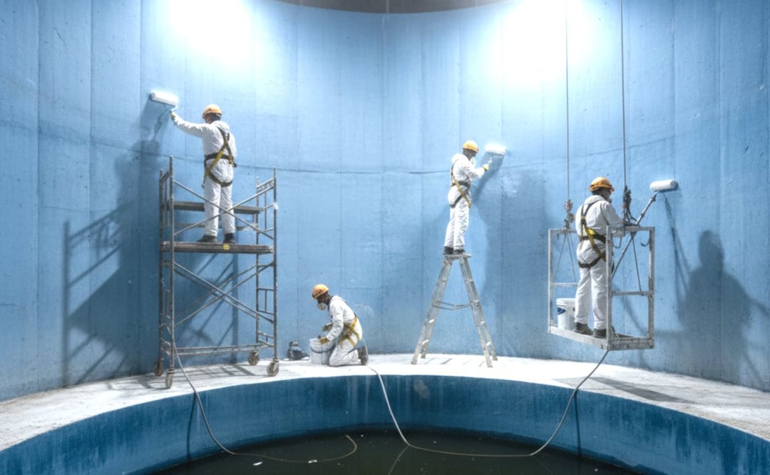 Imagen Ilustrativa IA (Intoxicación masiva en la colonia Doctores: ¿Qué pasó con los trabajadores atrapados en una cisterna?)