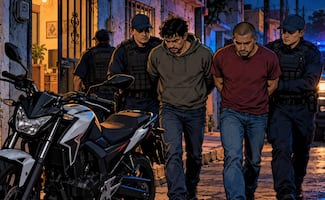 ¡A golpes y amenazas quitaban motos en CDMX! Caen dos presuntos integrantes de banda en CDMX
